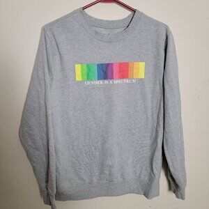 The Phluid Project Gender is a Spectrum Sweatshirt Size XS